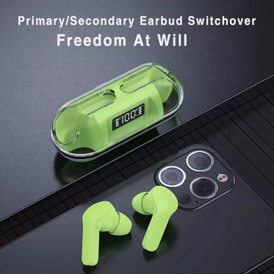 Crystal Wireless Earphones - Transparent Air 33